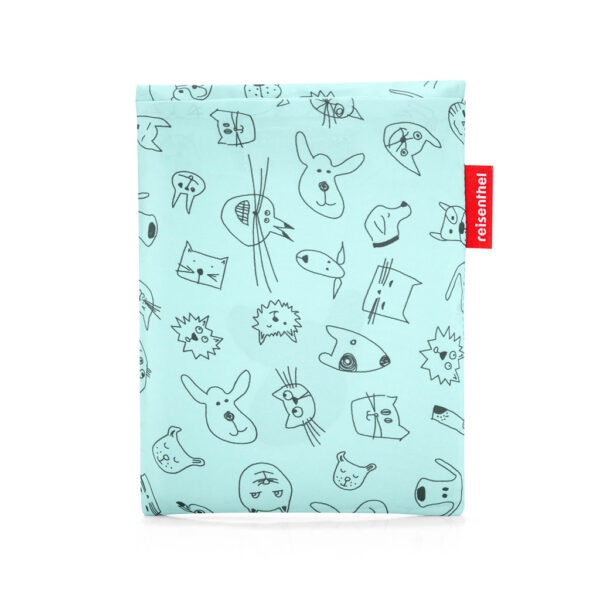 Mini maxi poncho for children „Cats & Dogs“ - Image 3