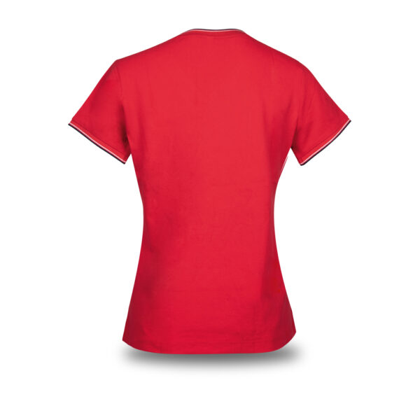 Camiseta de cuello en pico para mujer - Imagen 2